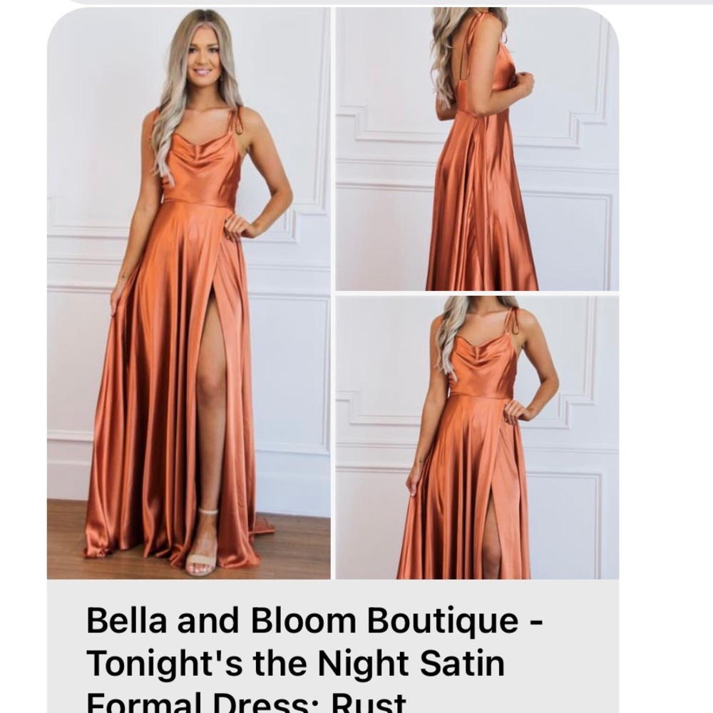 Satin Dress
